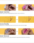 First indigenous patent-applied | ONPERY® MENSTRUAL CUP | Easier to Use, Easier to Insert, Easier to Remove, Better Grip, Ergonomic | 100% Medical Grade Silicone
