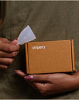 First indigenous patent-applied | ONPERY® MENSTRUAL CUP | Easier to Use, Easier to Insert, Easier to Remove, Better Grip, Ergonomic | 100% Medical Grade Silicone