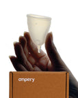 Designed in India | ONPERY® MENSTRUAL CUP | Easier to Use, Easier to Insert, Easier to Remove, Better Grip, Ergonomic | 100% Medical Grade Silicone