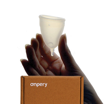 Designed in India | ONPERY® MENSTRUAL CUP | Easier to Use, Easier to Insert, Easier to Remove, Better Grip, Ergonomic | 100% Medical Grade Silicone