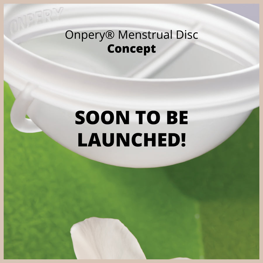 First indigenous patentapplied ONPERY® MENSTRUAL DISC Easier to U