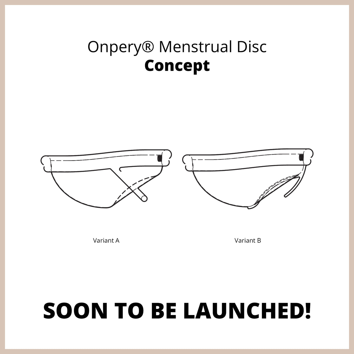 First indigenous patent-applied | ONPERY® MENSTRUAL DISC | Easier to U